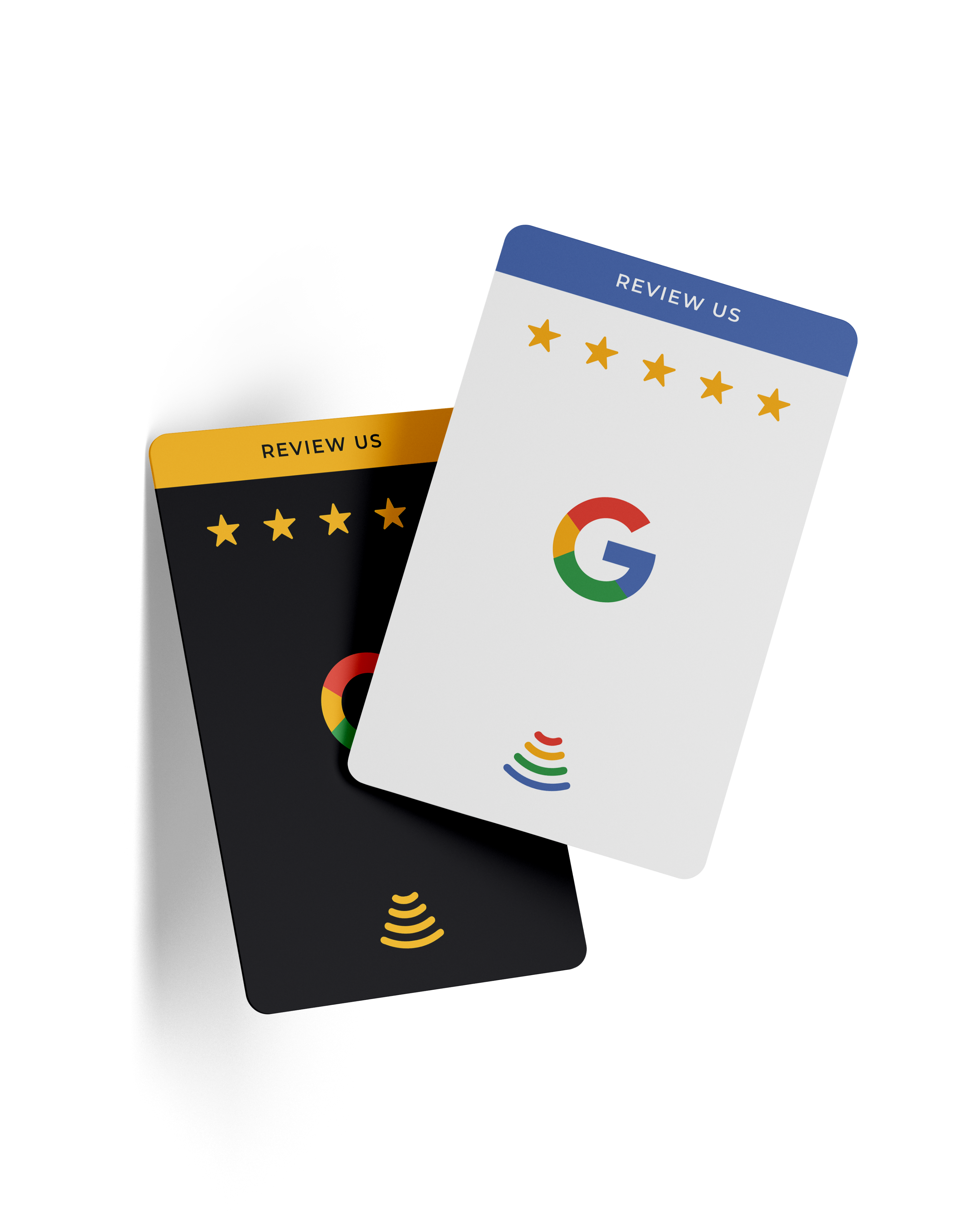 YourTap Google review kaart card gratis design service ontwerp binnen 24 uur NFC bussiness kaart visitekaart